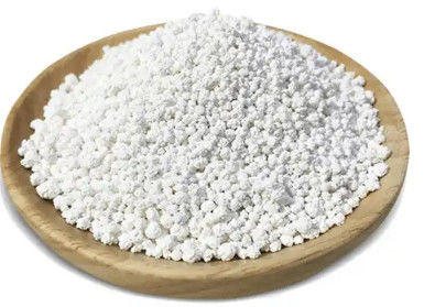 صنعتی / خوراک کلرید کلسیم 77 Cacl2 سفید پوسته برای بتن