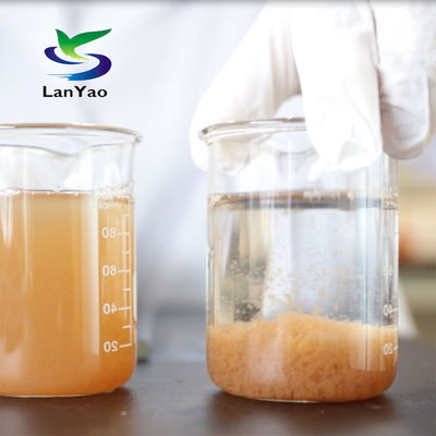 مواد شیمیایی تصفیه آب PH 3-6 عامل رنگ‌زدایی 55295-98-2 عامل رنگ‌زدایی پلیمر کاتیونی
