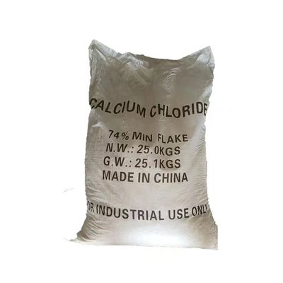 پودر کلرید کلسیم CAS 10043-52-4 برای روغن خشک کن با گواهینامه MSDS SGS
