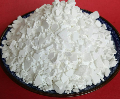کلرید کلسیم سفید 74% 77% فلیک ثبت شده برای تصفیه فاضلاب شیمیایی