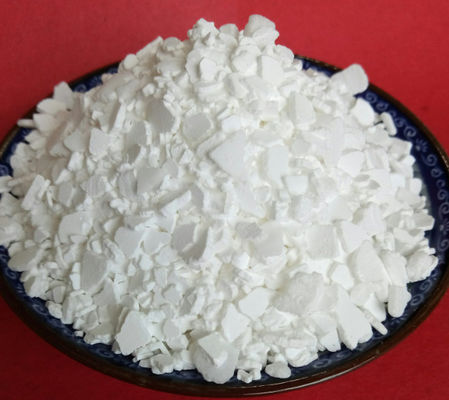گیاهان صنعتی پیشرفته 74% کلسیم کلرید دی هیدرات پودر شیمیایی تصفیه آب فلیک