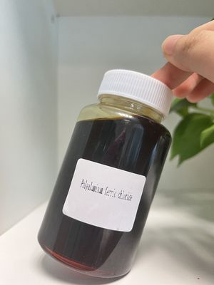 Pafc Cas 55295-98-2 20٪ - 80٪ کمتر از سایر محلول های غیر آلی فلوکولانت های غیر آلی تصفیه فاضلاب شیمیایی