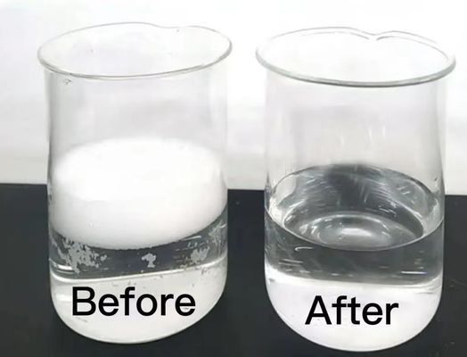 قیمت ارزان نوع انتشار سیلیکون Defoamer برای کارخانه قهوه Defoaming مایع سفید صنعتی