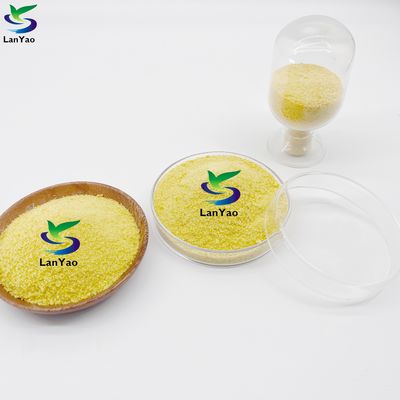صدور گواهینامه ایزو تصفیه آب PAC پلی آلومینیوم کلرید 100٪ خلوص برای درجه آب صنعتی