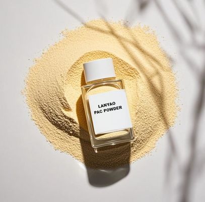 روغن سفید یا زرد رنگ برای تصفیه آب جامد PAC 29-30٪ محتوای نمونه برای نیازهای مشتری