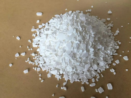 پودر کلورید کلسیم سفید Ph 7-8 10% راه حل فرمول شیمیایی CaCl2 برای نگهداری استخر شنا