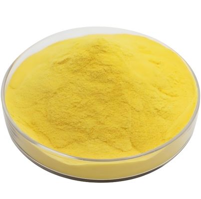 آب آشامیدنی تصفیه کننده همخوانی کننده فلوکولانت پودر زرد روشن pac polyaluminum chloride