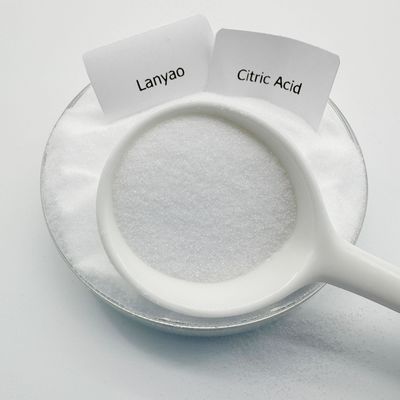 پودر اسید سیتریک مونو هیدرات با فرمول شیمیایی C6H8O7·H2O